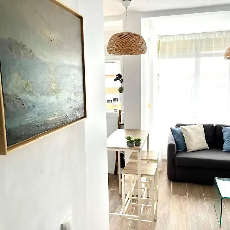 Tar11c - Wifi, Smart Tv, Fire Stick Amazon, Vistas Al Mar, Centro A 5 Minutos, Playa 15 Minutos Lejlighed
